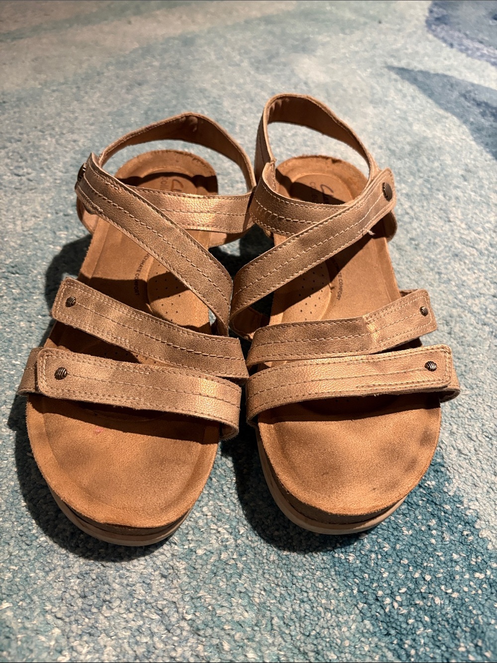 Clark’s Collection Sandals, Sz 12.